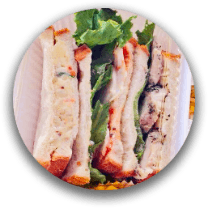 にこにこランチBOXサンドウィッチの写真